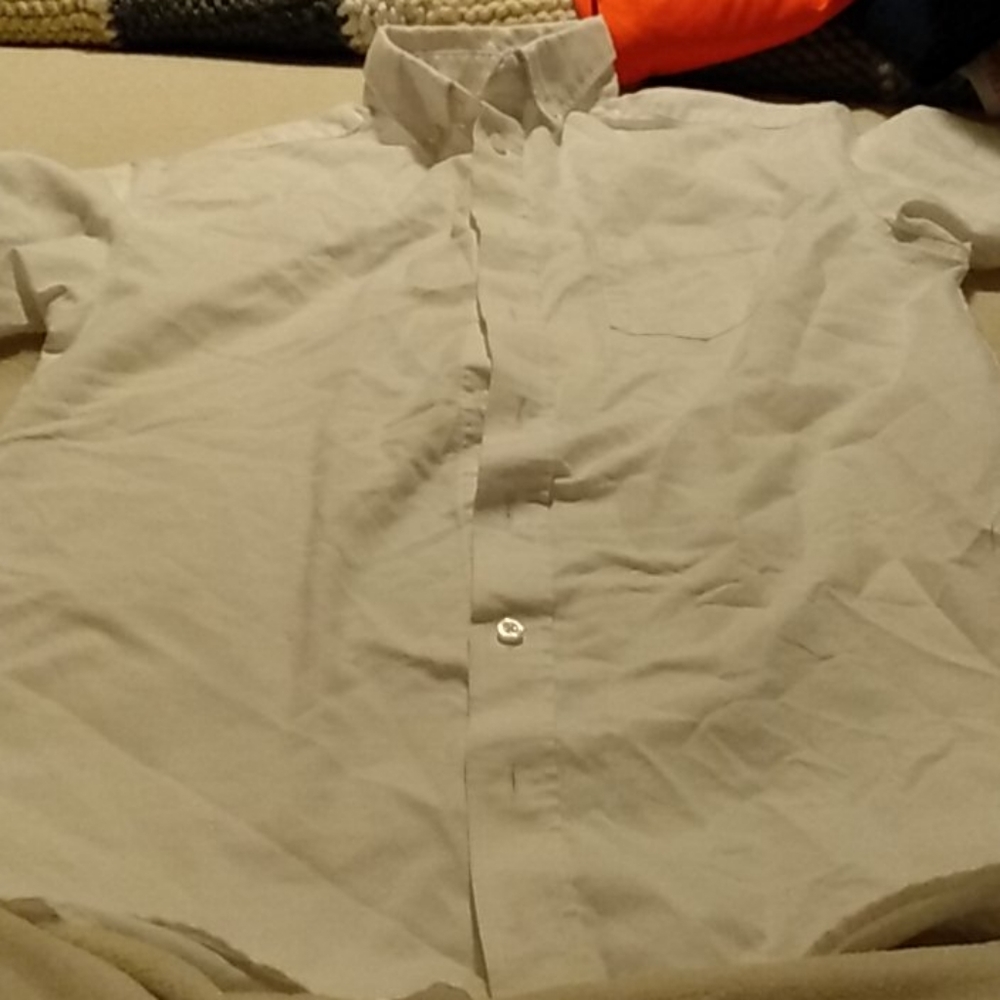 Boys Chaps white dress shirt
